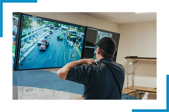 A person looking at the TV screen