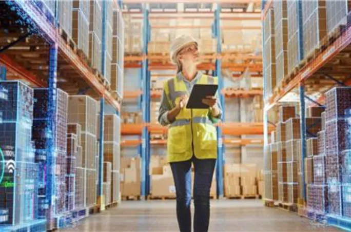 officer in a supply chain facility